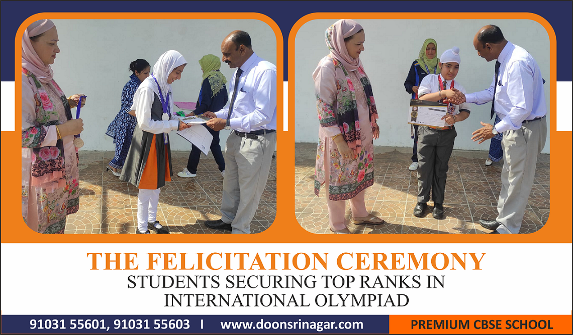 Felicitation Ceremony [International Olympiad]