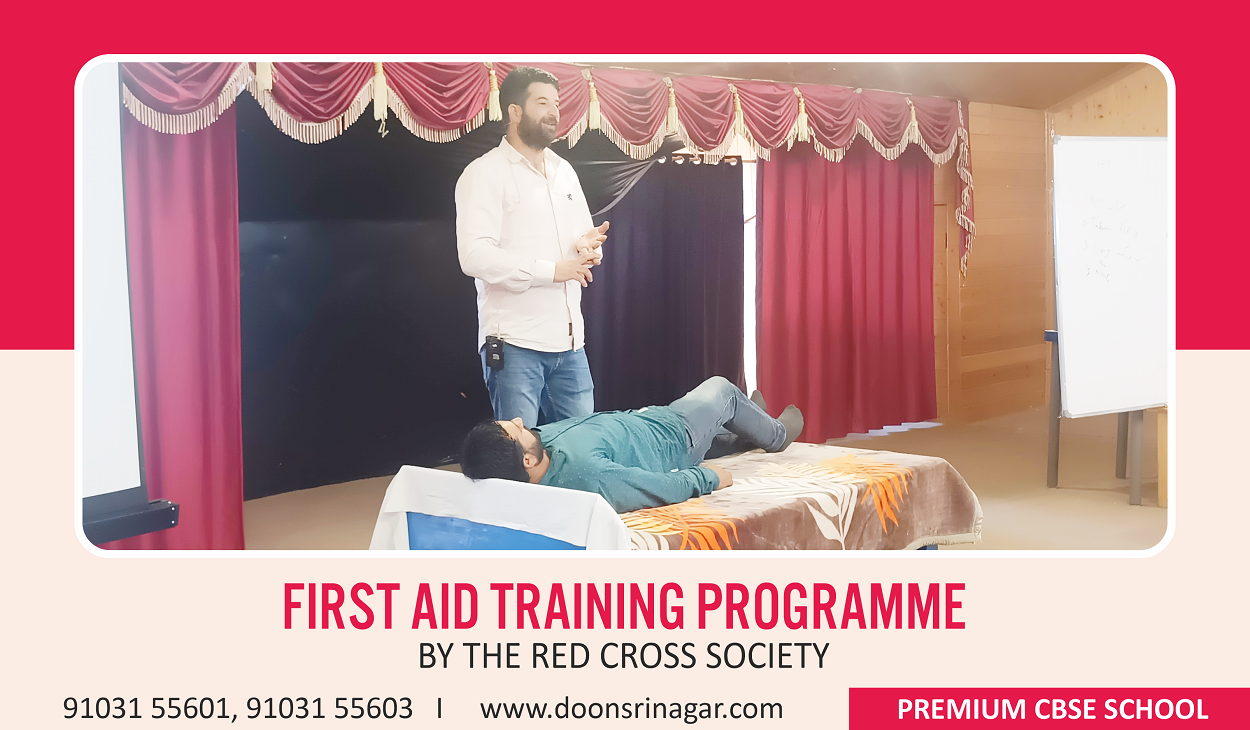 First Aid Training Programme by Red Cross Society