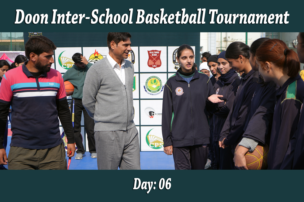 Doon Inter-School Basketball Tournament [Day: 06]