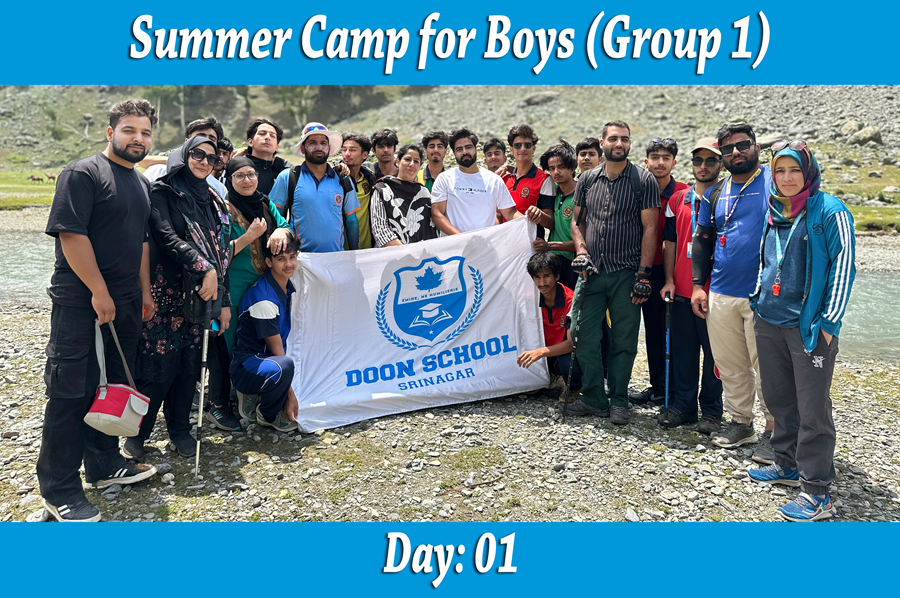 Summer Camp for Boys (Day: 01 | Group: 01)