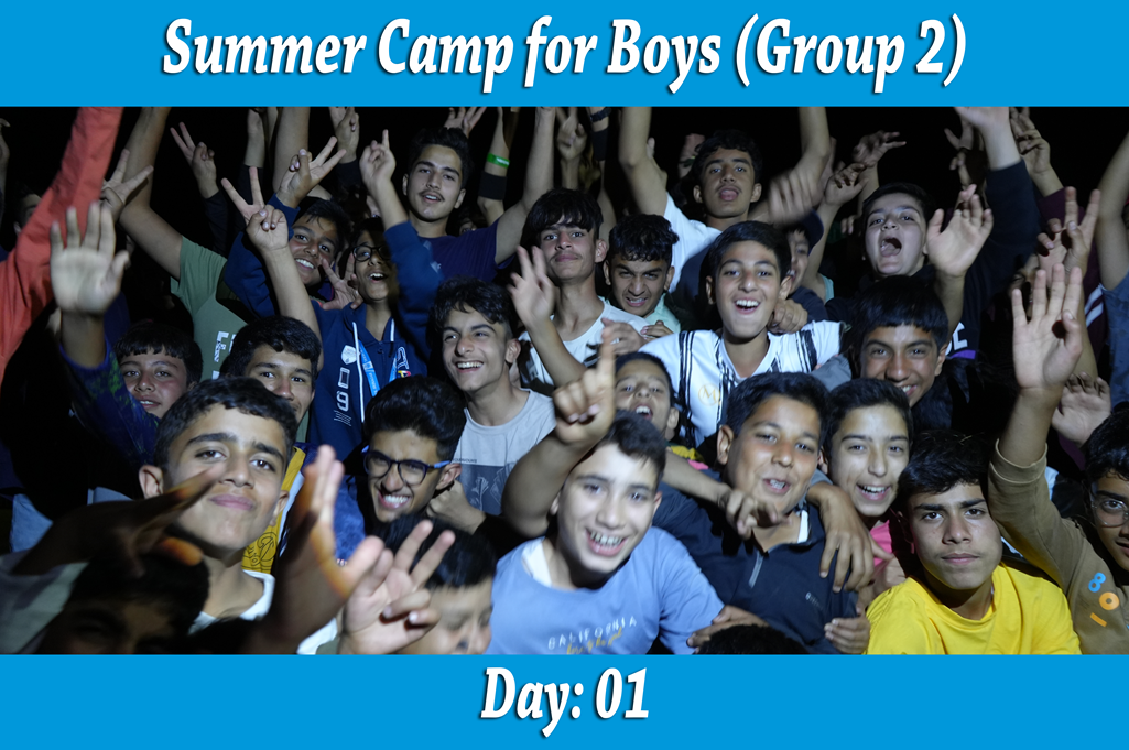 Summer Camp For Boys (Day: 01 | Group: 02)