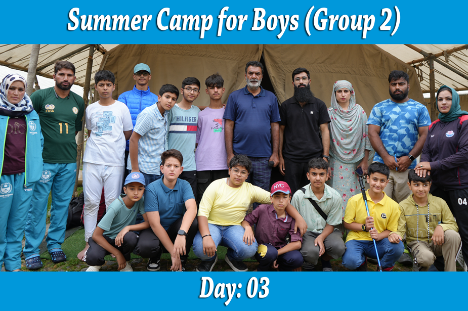 Summer Camp For Boys (Day: 03 | Group: 02)