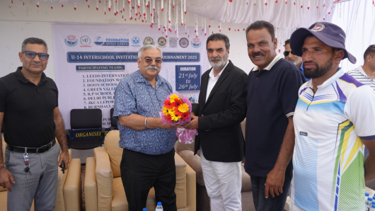 Doon School Srinagar Hosts JKCA U-14 Cricket Tournament