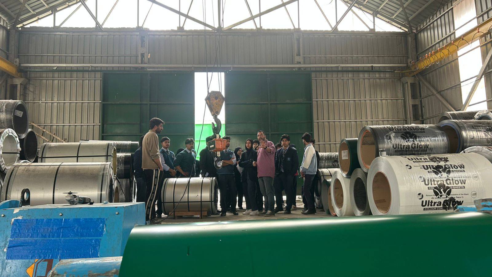 Industrial visit to Khanmoh Phase 2 and 3