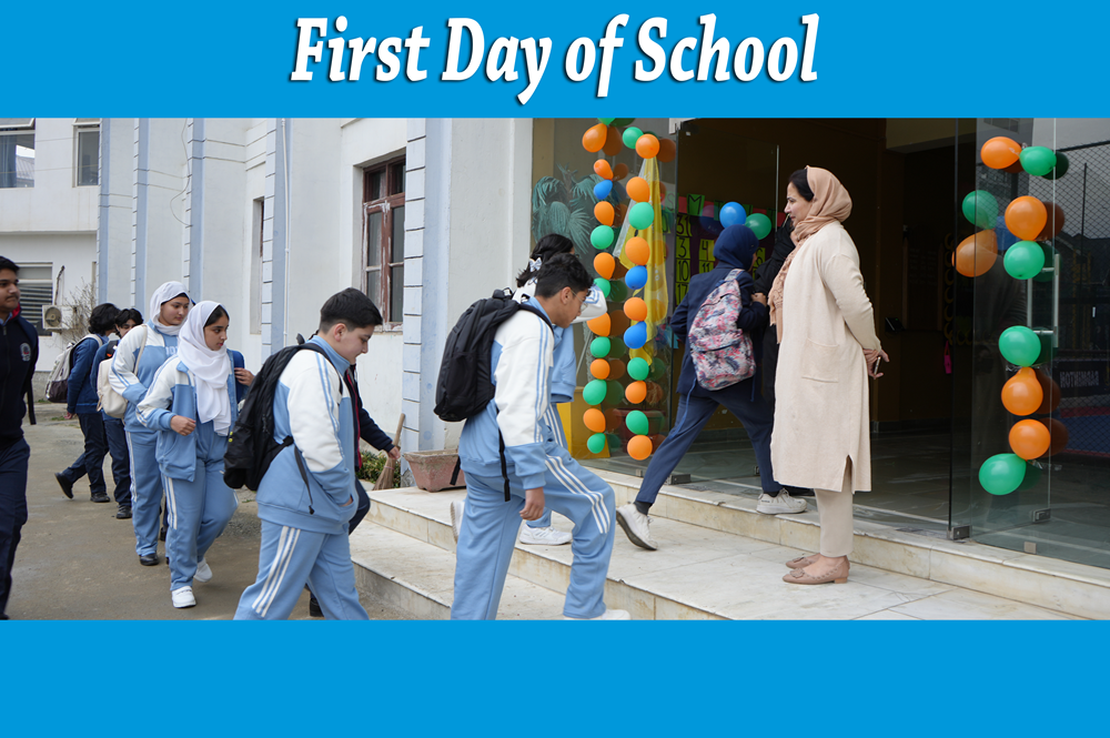 First Day of School