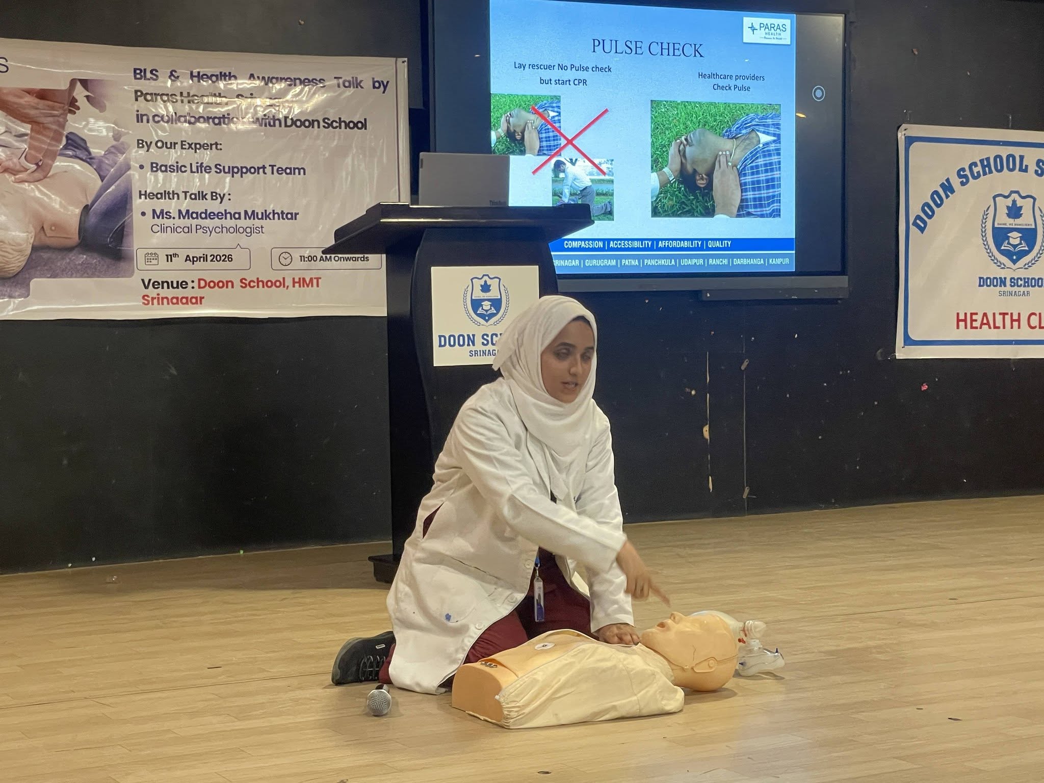 Workshop on Basic Life Support and Mental Health
