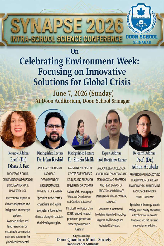 Synapse- 2026 Intra School Science Conference